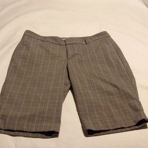 Plaid Bermuda Shorts